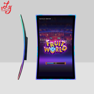 43 inch Curved Touch Screen Video Slot Gaming TouchMonitors For Original Bally Games Machines For Sale