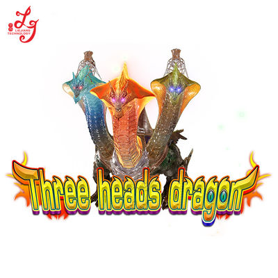 Three Heads Dragon Fish Table Gambling Game Machine Software