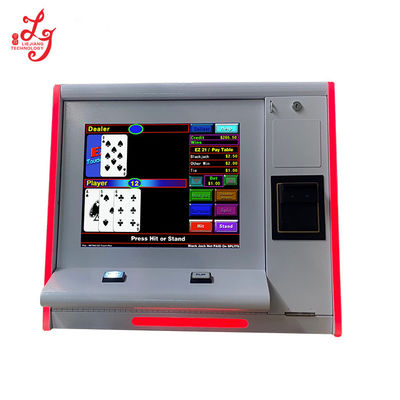 EZ Touch Blackjack Video Slot Single Screen Gambling Game Machine