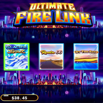 Ultimate Fire Link 8 in 1 Vertical Screen Slot Game JCM Bill Acceptor Games Machines For Sale