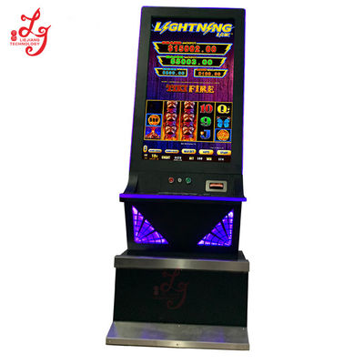 Tiki Fire Lightning Link Vertical Screen Slot Game 43'' Touch Screen Games Machines For Sale