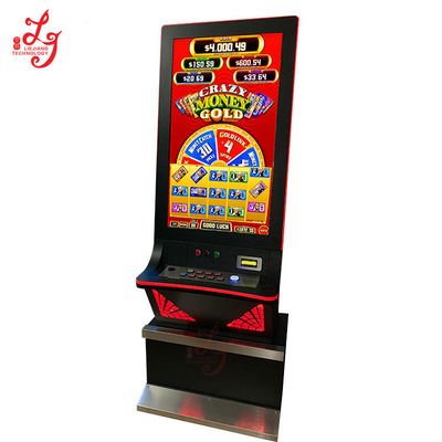 43 Inch Crazy Money Gold Video Slot Game Touch Screen Video Slot Games Machines For Sale