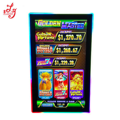 32 Inch Golden Master Slot Infrared Touch Screen With LED Lights For Lol Gold Touch Game Machines