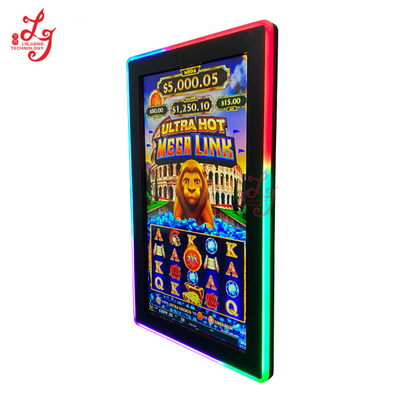 32 Inch WMS POG Firelink Dragon Link Game With Infrared Touch Screen Monitor With LED Side Light