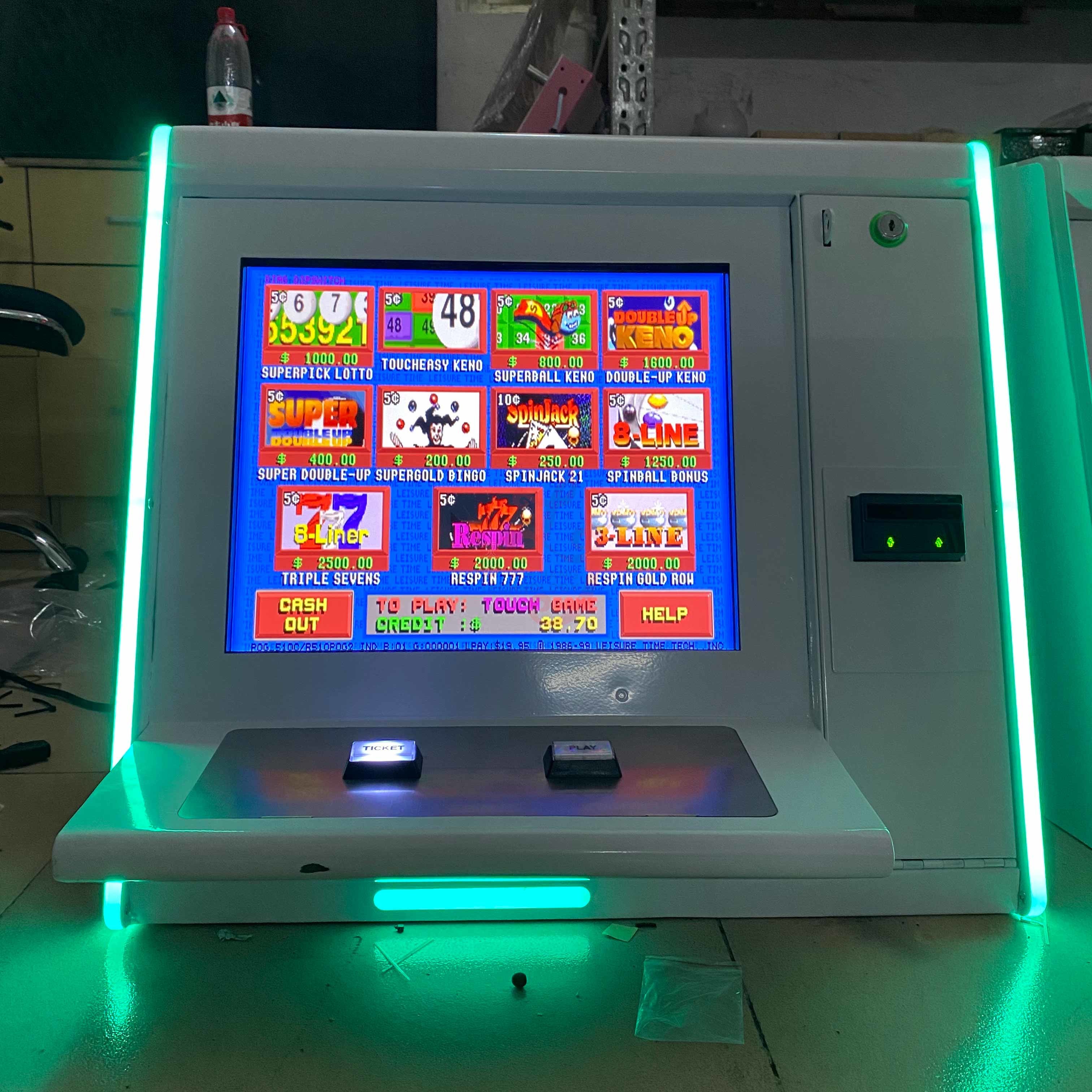 POG 510 POT O Gold 510 Version Touch Screen Game American Pot Of Gold