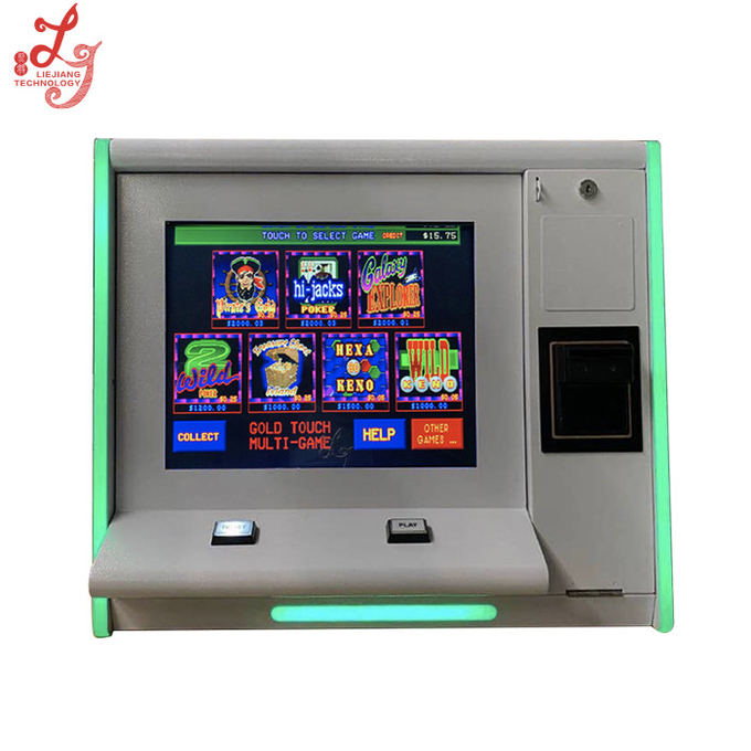 Casino Gold Touch Fox 340s Slot Game Board Hi Jacks Poker Wild Keno Multi Games Slot POG Game