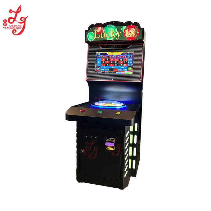 Single Players Lucky 18 Gaming Roulette Game Machines