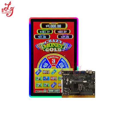 Crazy Money Gold Slot Game PCB Boards For Casino Slot Gaming Machines For Sale