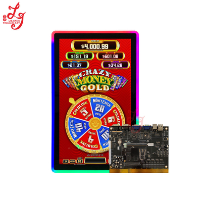 Crazy Money Gold Slot Game PCB Boards For Casino Slot Gaming Machines For Sale