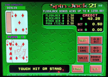 Slot Joker Poker Game Machines Pcb Game Board With U6 / U7 Chip