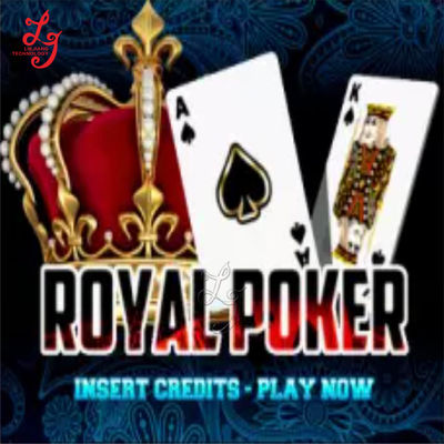 Royal Poker Video Electronic Gambling Slot Casino Game Machine