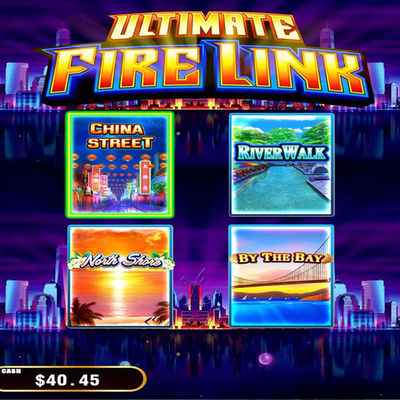 HD Version Ultimate 43 Inch 8 in 1 Fire Link Casino Touch Screen Gambling Games PCB Boards Machines For Sale