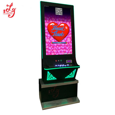 Lightning Link Heart Throb Vertical Screen Slot Game 43'' Touch Screen Casino Slot Mutha Goose System Working Game