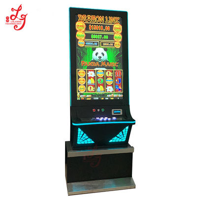 Panda Magic Dragon Link Vertical Screen Slot Game 43 Inch Touch Screen Video Slot Gambling Games Machines For Sale