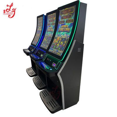 Multi Game 8 In 1 Touch Screen 43'' Curved Vertical Screen Slot Game Ultimate Fire Link Games Machines For Sale
