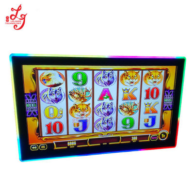 Buffalo Gold Slot Infrared Touch Screen 32 43 Inch Monitors With LED Lights For Lol Gold Touch Game Machines