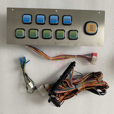 Wiring Harness Buttons Panel For Crazy Money Gold Video Slot Game Touch Screen Video Slot Games Machines