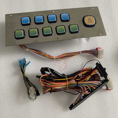 Wiring Harness Buttons Panel For Crazy Money Gold Video Slot Game Touch Screen Video Slot Games Machines