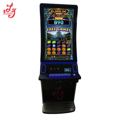 43 Inch Curved Mega Link Ultra Hot 5 In 1 Amazon Egypt China Rome India Video Slot Gambling Game Machine
