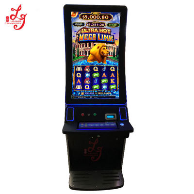 Mega Link Ultra Hot 5 In 1 43 Inch Curved Amazon Egypt China Rome India Video Slot Gambling Game Machine
