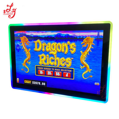 POT O Gold 3M RS232 23.6 Inch PCAP Touch Screen Monitors For Slot Gaming Machines
