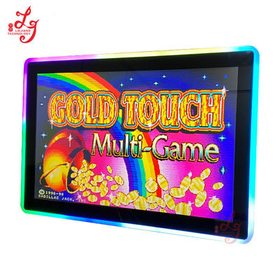 Gold Touch 22 Inch PCAP Touch Screen 3M RS232 Gaming Monitor For Sale