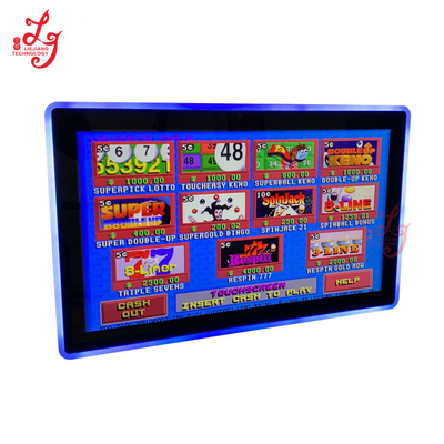 23.6 Inch Capacitive Touch Screen 3M RS232 Game Monitor