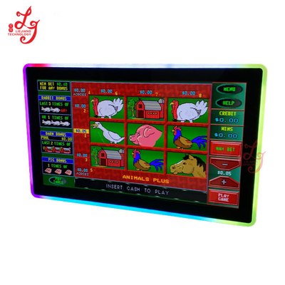 27 Inch PCAP Touch Screen 3M RS232 Game Monitor For Iightning Iink Dragon Iink