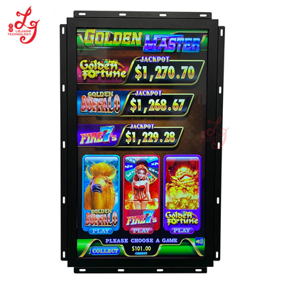 32 Inch IR Touch Screen Monitor Mega Link Fusion 5 Open Frame Gaming Touch Screen Monitor