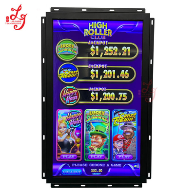 LieJiang 32 Inch 4k IR lcd Touch Screen Game Machine High Brightness Monitor Led Screen Monitor Gaming