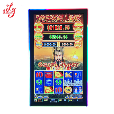 55 Inch 3M RS232 Infrared Mega Link Slot Gaming Machines Touch Screen Monitor Factory Low Price For Sale