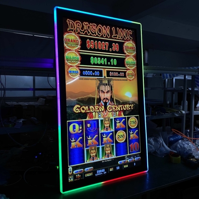Fusion 5 Mega Link IR 3M RS232 55 Inch Slot Gaming Machines Touch Screen Monitor Factory Low Price For Sale