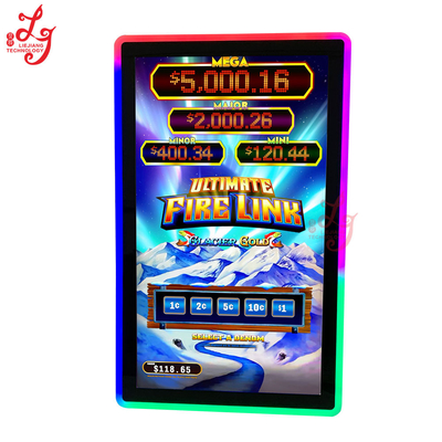 Mega Link Fusion 5 IR 3M RS232 55 Inch Slot Gaming Machines Touch Screen Monitor