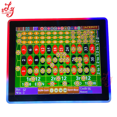 POG American Roulette Game 19 Inch PCAP 3M RS232 Casino Slot Gaming Monitor