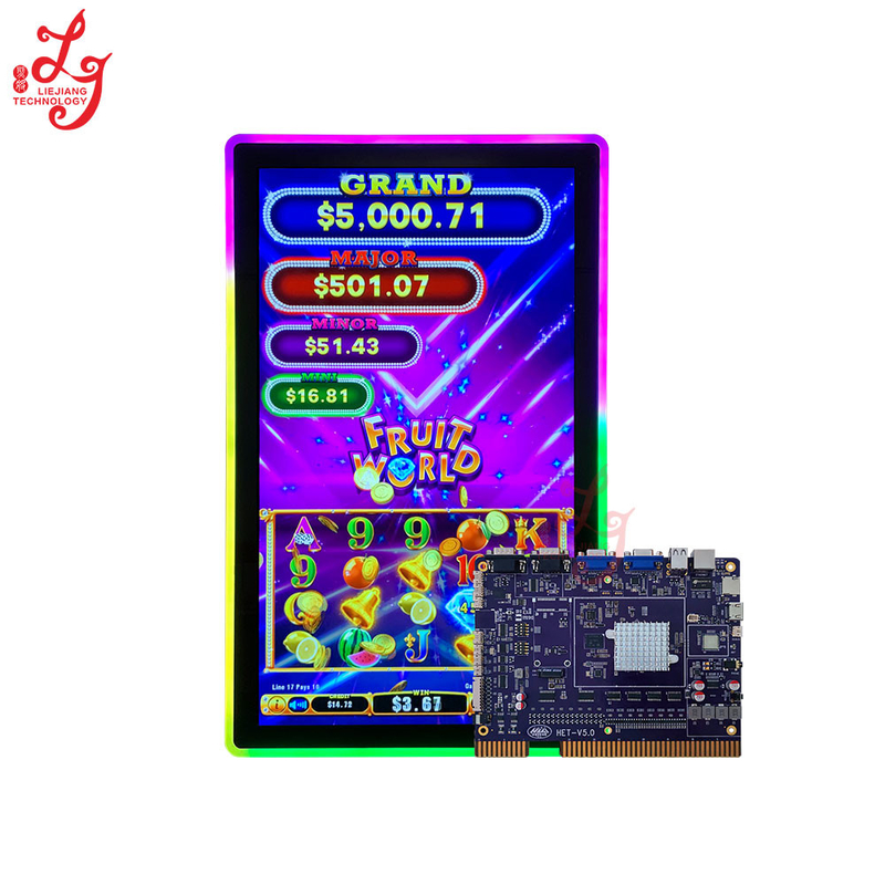 Fruit World Video Slot Gaming PCB Boards For Casino Slot Gaming Machines