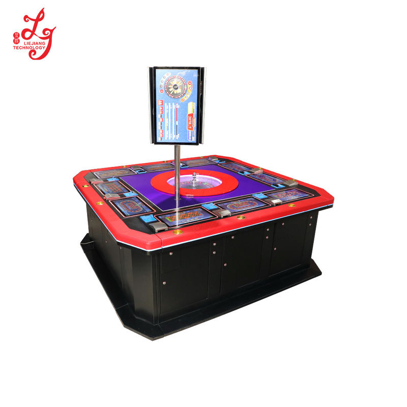 Portable Roulette Machine 10 Players Roulette Game Complete Machines With Bill Acceptor And ...