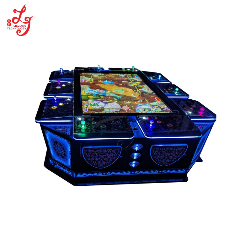 100 Inch Skilled Fish Table Cabinet Fishing Hunter Arcade Game Machine For Sale
