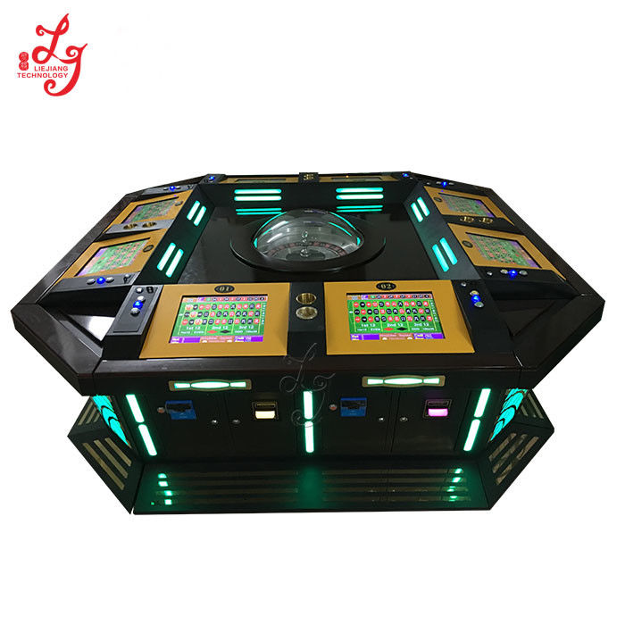 International Gambling Casino Electronic Roulette Machine 8/12 Players