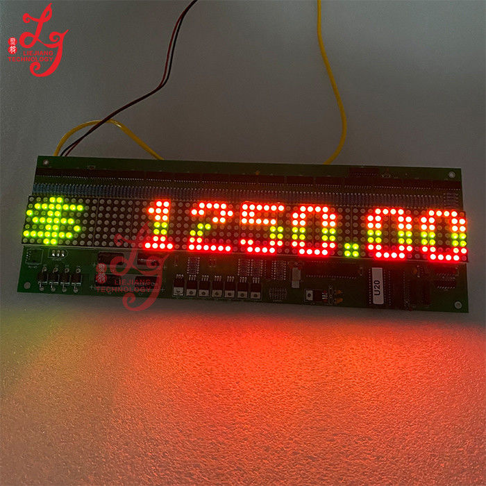 Factory Low Price Jackpot display LED Progressive Display for POG Pot O Gold Fox340 For Sale