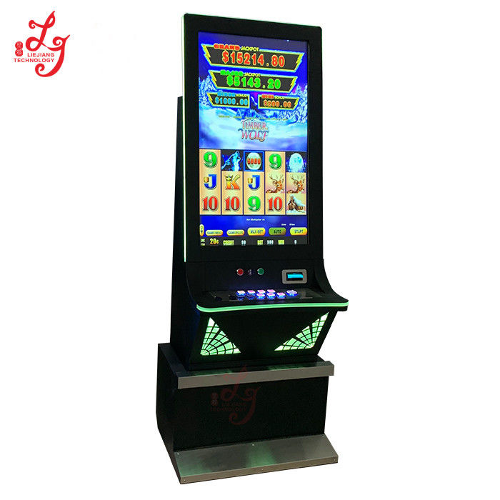 Lightning Link Timber Wolf 43 Inch Lightning Link Vertical Touch Screen Slot Games Machines For Sale