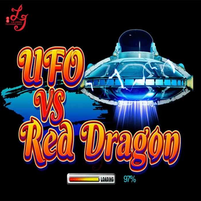 UFO Vs Red Dragon Fish Hunter Arcade Skilled Casino Slot Gambling Arcade Fish Hunter Gambling Games Machines