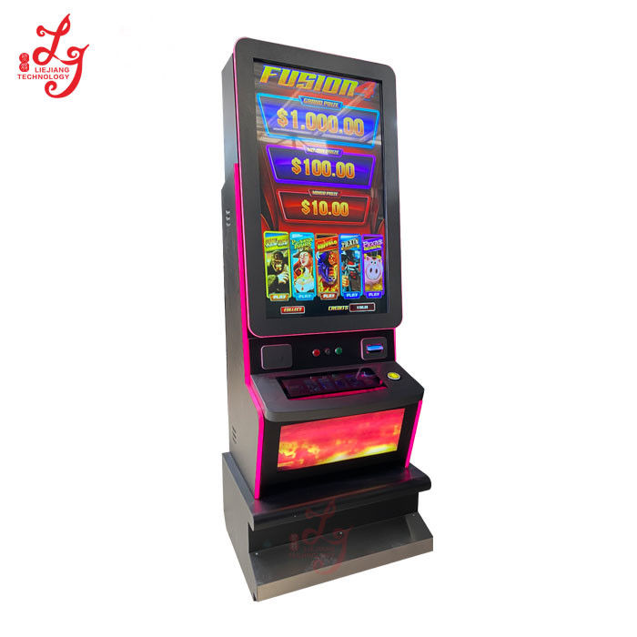 5 In 1 Fusion 4 Vertical Monitors 43 Inch Touch Screen With Digital Buttons Ideck Games Machines