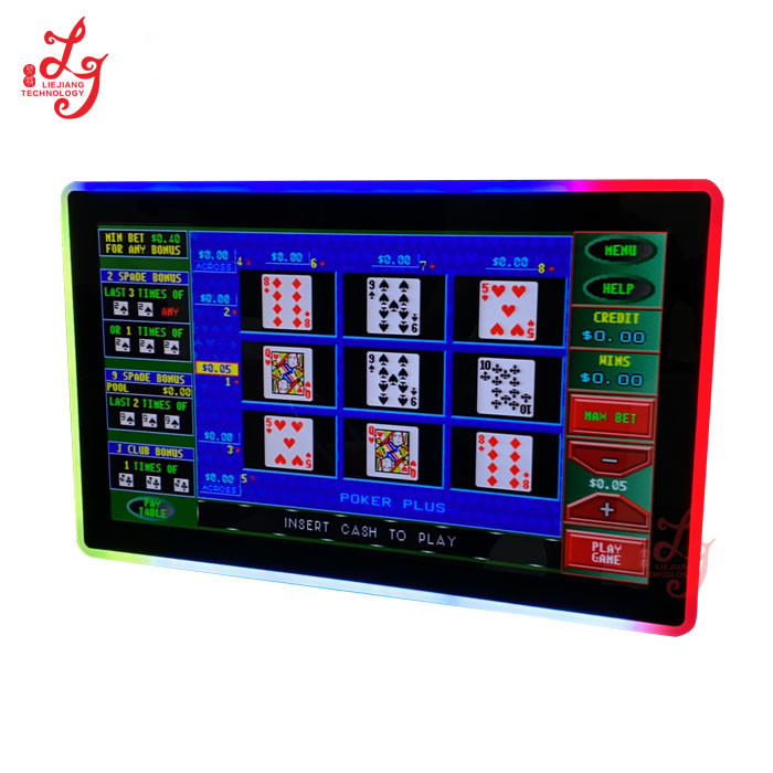 27 Inch POG Capacitive 3M RS232 Game Machine Touch Screen With LED Light Monitor