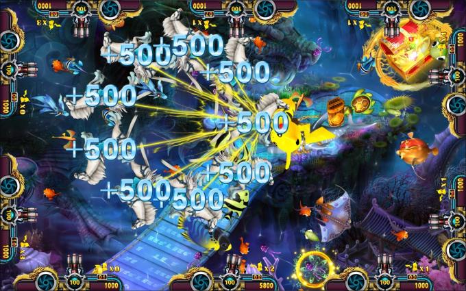 Legend Elephant King Fish Table Software Game Machine With Printer