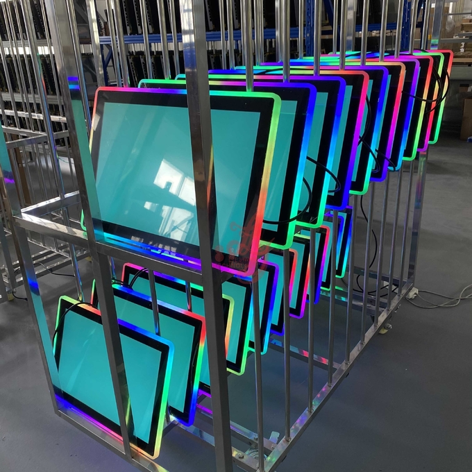 23.6 Inch Capacitive Touch Screen 3M RS232 Game Touch Screen Monitor ELO Software For Sale